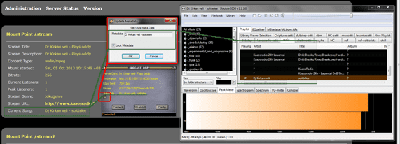 Oddcast, metadata, id3